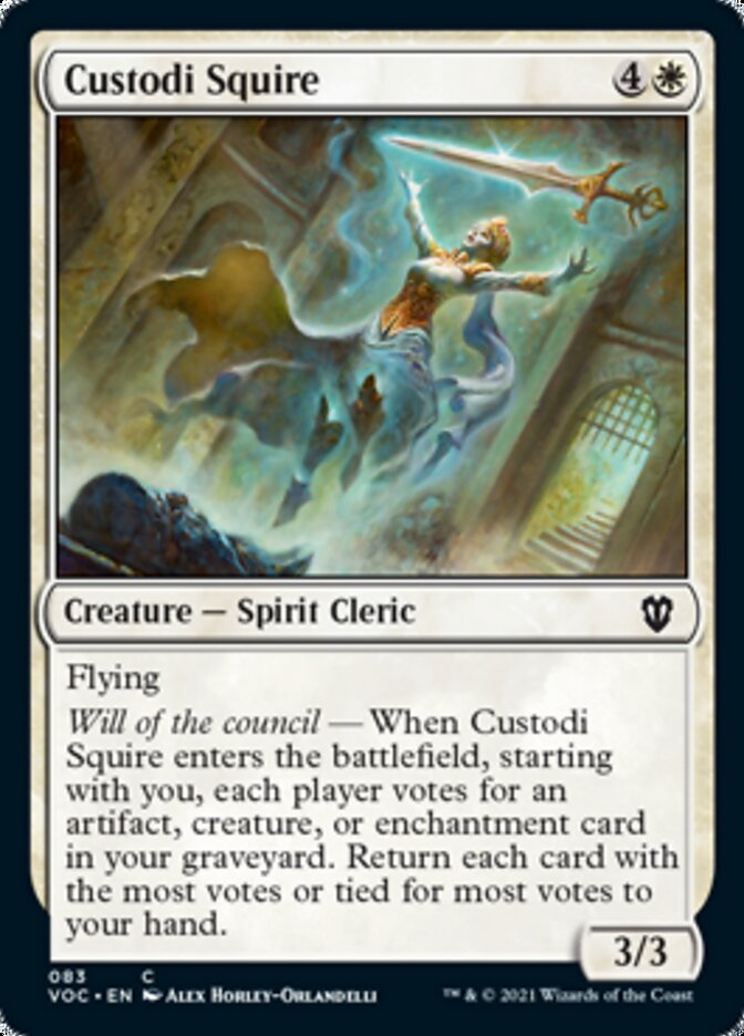 Custodi Squire [Innistrad: Crimson Vow Commander] | Amazing Games TCG