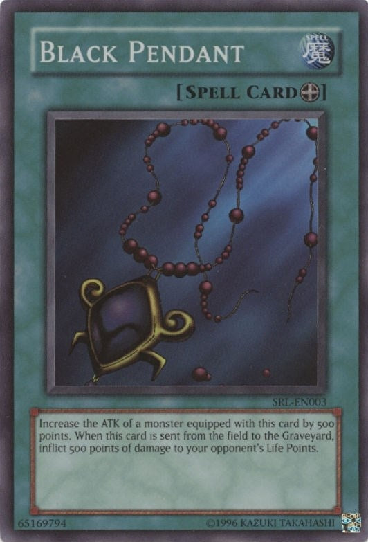 Black Pendant [SRL-EN003] Super Rare | Amazing Games TCG