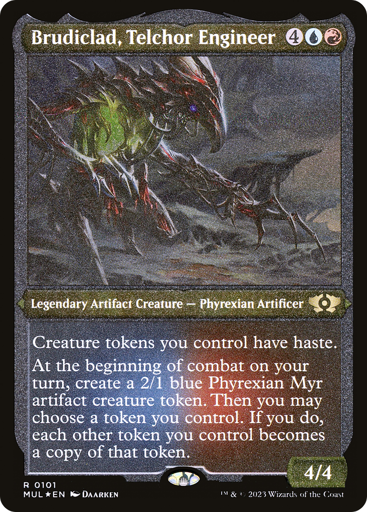 Brudiclad, Telchor Engineer (Foil Etched) [Multiverse Legends] | Amazing Games TCG