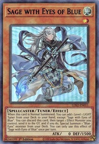 Sage with Eyes of Blue (Blue) [LDS2-EN011] Ultra Rare | Amazing Games TCG