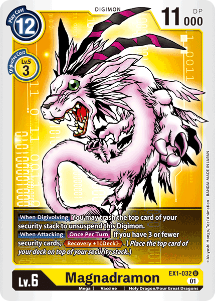 Magnadramon [EX1-032] [Classic Collection] | Amazing Games TCG