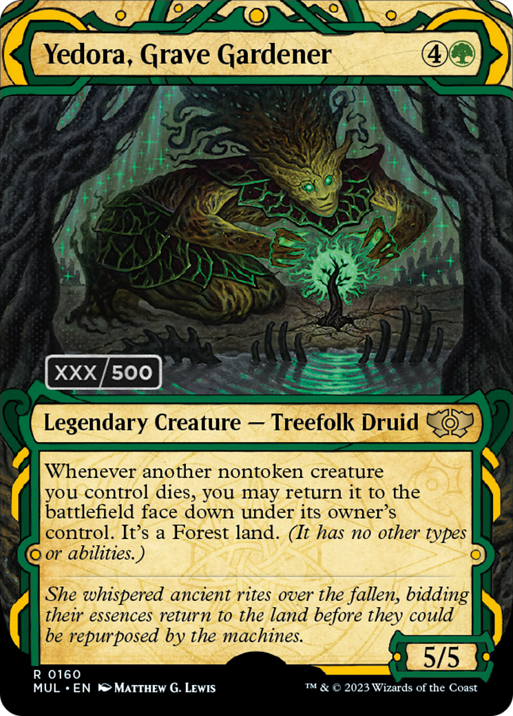 Yedora, Grave Gardener (Serialized) [Multiverse Legends] | Amazing Games TCG