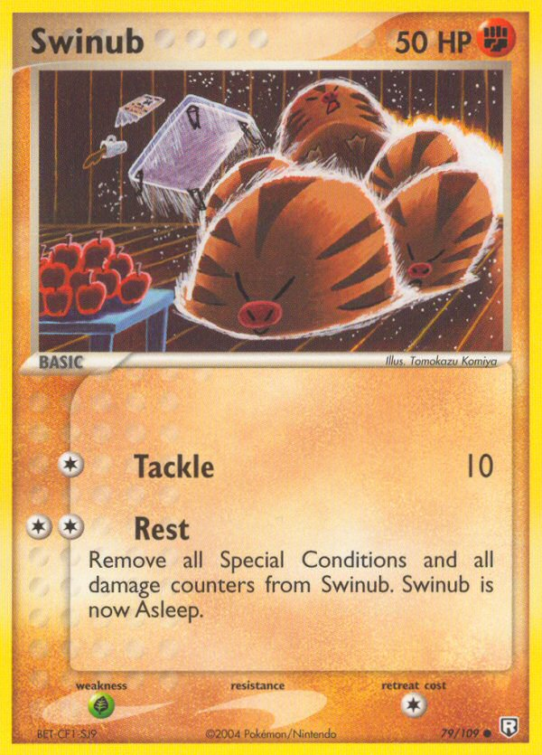 Swinub (79/109) [EX: Team Rocket Returns] | Amazing Games TCG