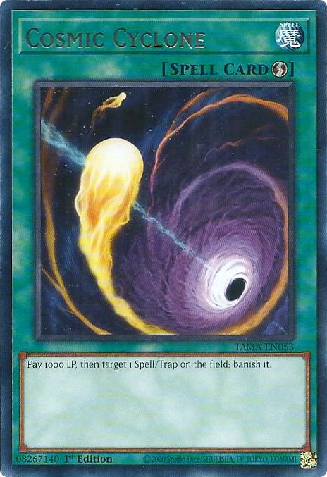 Cosmic Cyclone [TAMA-EN053] Rare | Amazing Games TCG