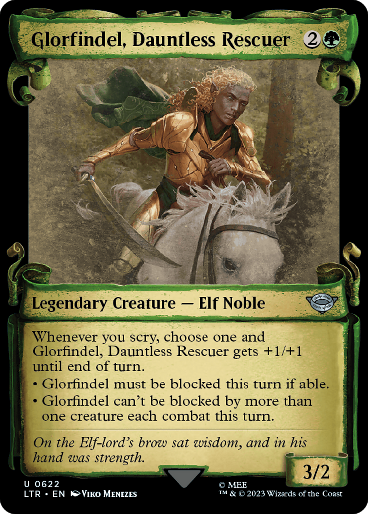 Glorfindel, Dauntless Rescuer [The Lord of the Rings: Tales of Middle-Earth Showcase Scrolls] | Amazing Games TCG