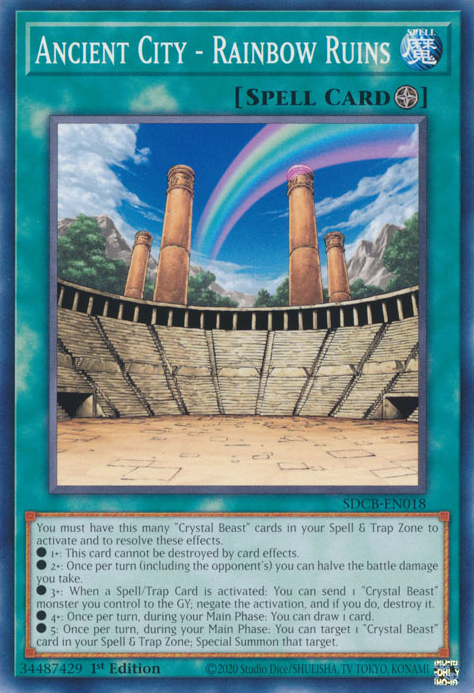 Ancient City - Rainbow Ruins [SDCB-EN018] Common | Amazing Games TCG