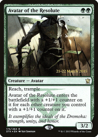 Avatar of the Resolute [Dragons of Tarkir Promos] | Amazing Games TCG