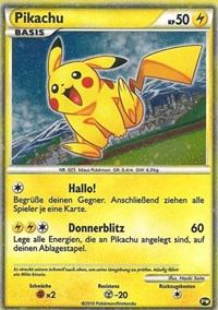 Pikachu (PW6) (German) [Pikachu World Collection Promos] | Amazing Games TCG