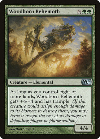 Woodborn Behemoth [Magic 2014] | Amazing Games TCG