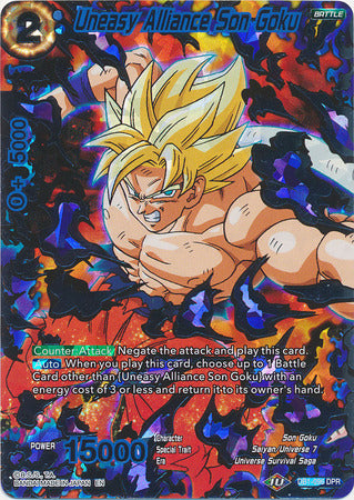 Uneasy Alliance Son Goku (DB1-096) [Dragon Brawl] | Amazing Games TCG