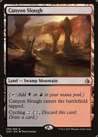 Canyon Slough [Amonkhet] | Amazing Games TCG