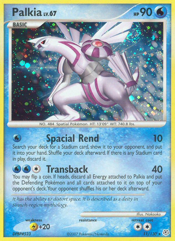 Palkia (11/130) [Diamond & Pearl: Base Set] | Amazing Games TCG