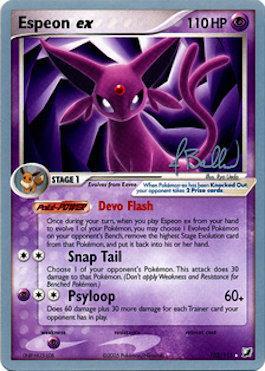 Espeon ex (102/115) (Eeveelutions - Jimmy Ballard) [World Championships 2006] | Amazing Games TCG