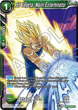 SS Vegeta, Majin Exterminator (BT14-073) [Cross Spirits] | Amazing Games TCG