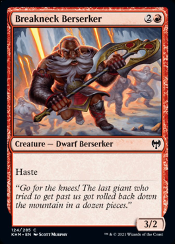 Breakneck Berserker [Kaldheim] | Amazing Games TCG