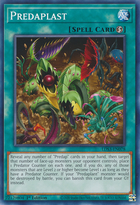 Predaplast [LDS3-EN078] Common | Amazing Games TCG