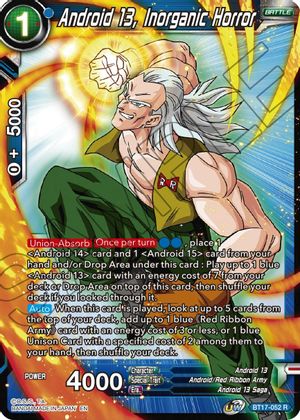 Android 13, Inorganic Horror (BT17-052) [Ultimate Squad] | Amazing Games TCG