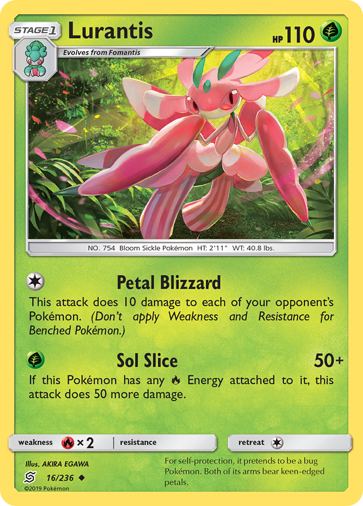 Lurantis (16/236) [Sun & Moon: Unified Minds] | Amazing Games TCG