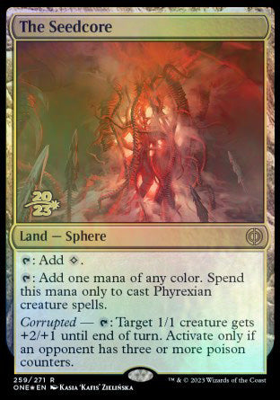 The Seedcore [Phyrexia: All Will Be One Prerelease Promos] | Amazing Games TCG