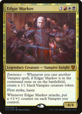 Edgar Markov [Commander 2017] | Amazing Games TCG