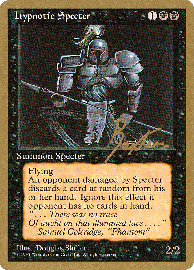 Hypnotic Specter (George Baxter) [Pro Tour Collector Set] | Amazing Games TCG