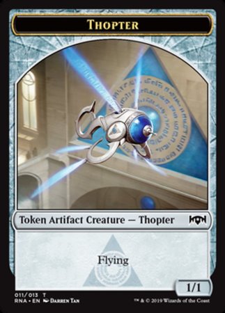 Thopter Token [Ravnica Allegiance Tokens] | Amazing Games TCG