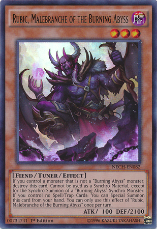 Rubic, Malebranche of the Burning Abyss [NECH-EN082] Ultra Rare | Amazing Games TCG