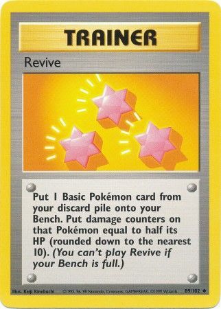 Revive (89/102) [Base Set Unlimited] | Amazing Games TCG