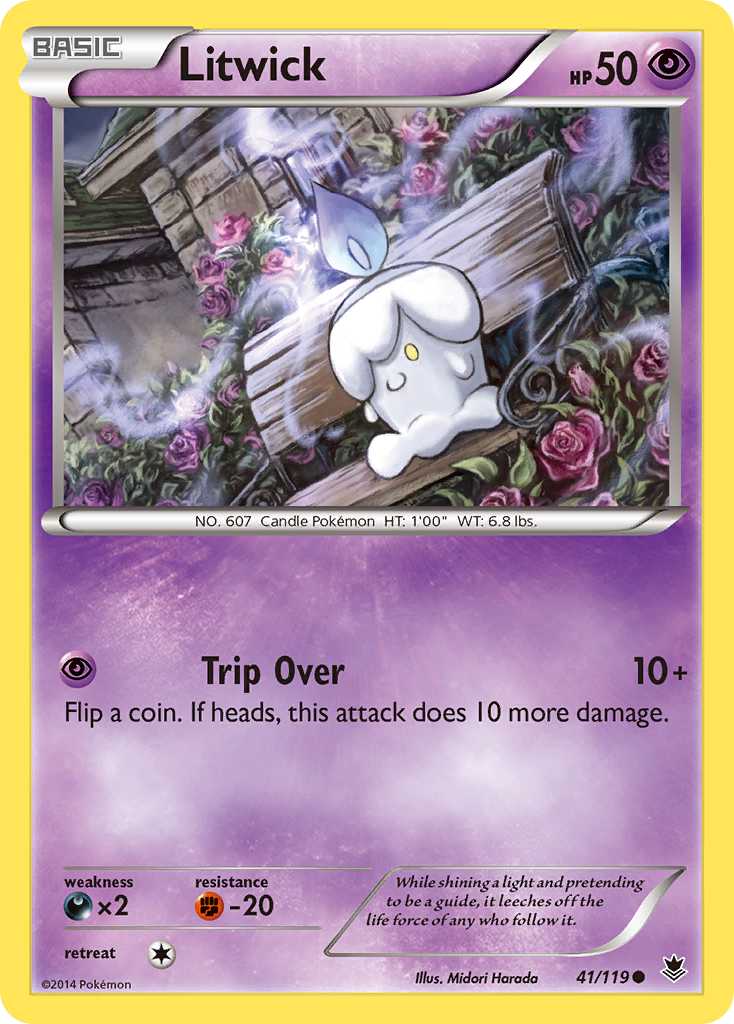 Litwick (41/119) [XY: Phantom Forces] | Amazing Games TCG