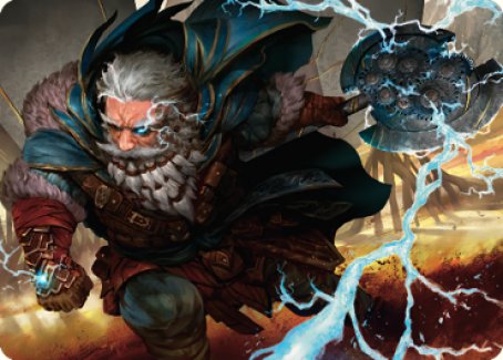 Electrostatic Infantry Art Card [Dominaria United Art Series] | Amazing Games TCG