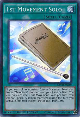 1st Movement Solo (SE) [NECH-ENS10] Super Rare | Amazing Games TCG