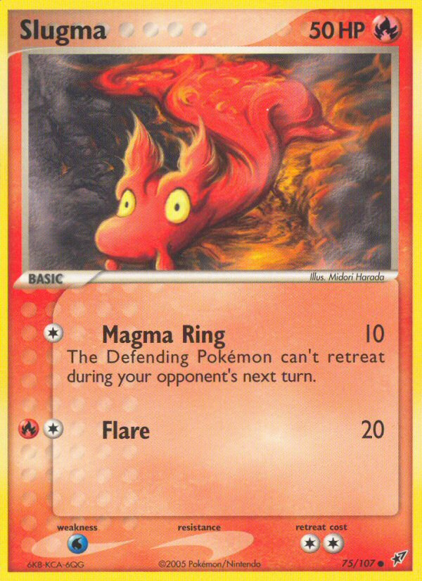 Slugma (75/107) [EX: Deoxys] | Amazing Games TCG