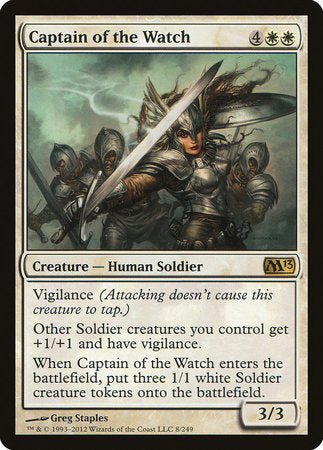 Captain of the Watch [Magic 2013] | Amazing Games TCG