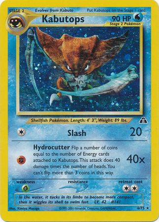 Kabutops (6/75) [Neo Discovery Unlimited] | Amazing Games TCG