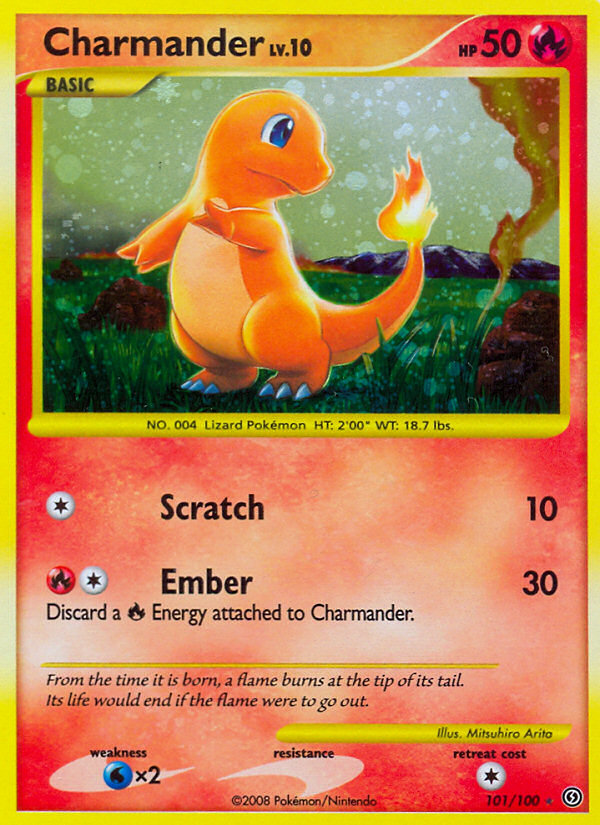 Charmander (101/100) [Diamond & Pearl: Stormfront] | Amazing Games TCG