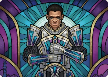 Aron, Benalia's Ruin Art Card [Dominaria United Art Series] | Amazing Games TCG