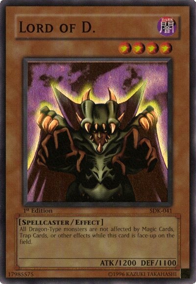 Lord of D. [SDK-041] Super Rare | Amazing Games TCG