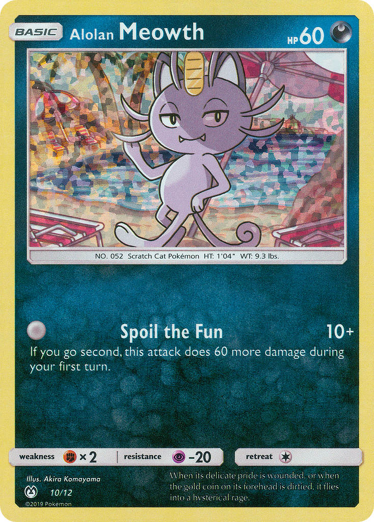 Alolan Meowth (10/12) [McDonald's Promos: 2019 Collection] | Amazing Games TCG