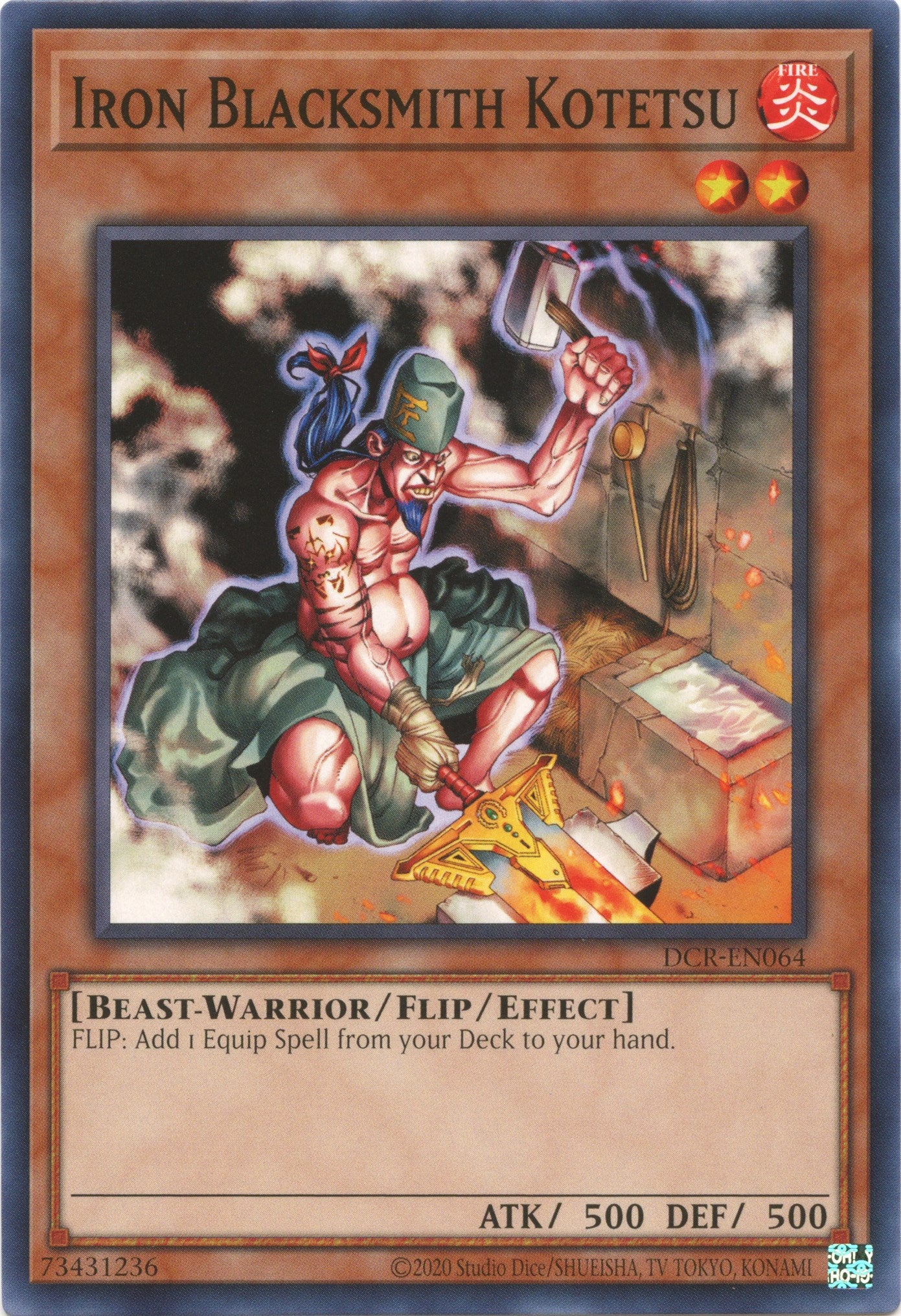 Iron Blacksmith Kotetsu (25th Anniversary) [DCR-EN064] Common | Amazing Games TCG