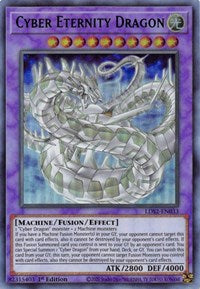 Cyber Eternity Dragon (Green) [LDS2-EN033] Ultra Rare | Amazing Games TCG