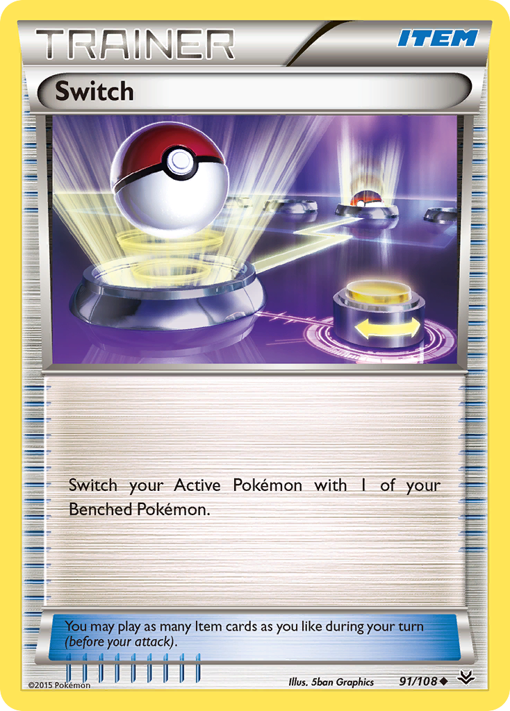 Switch (91/108) [XY: Roaring Skies] | Amazing Games TCG