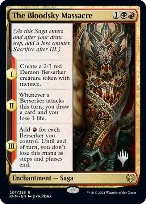 The Bloodsky Massacre [Kaldheim Promo Pack] | Amazing Games TCG