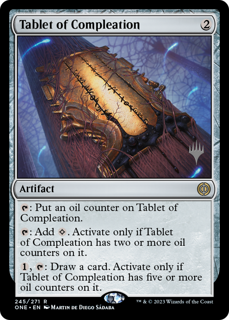 Tablet of Compleation (Promo Pack) [Phyrexia: All Will Be One Promos] | Amazing Games TCG