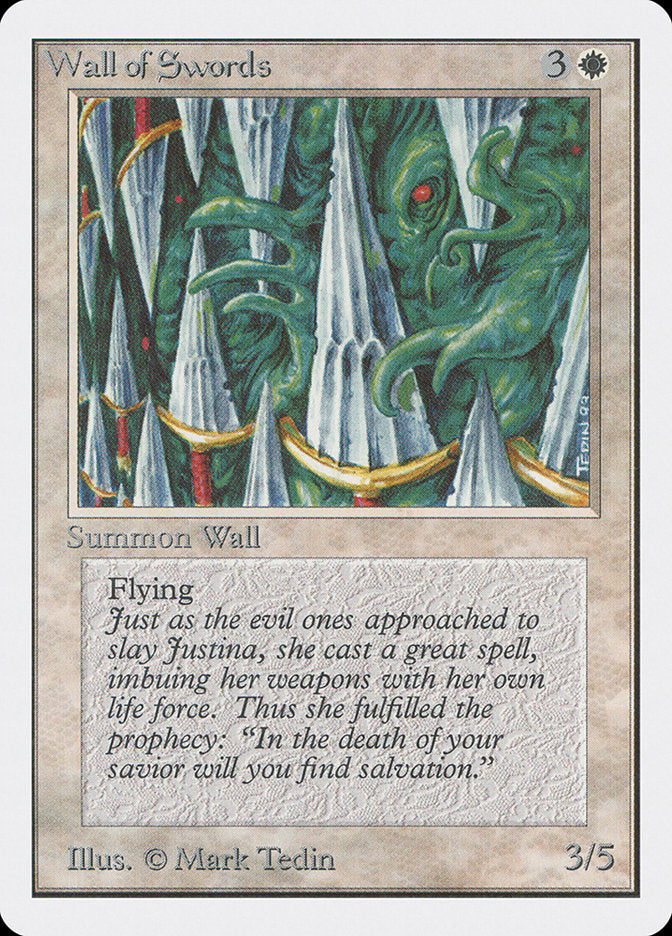 Wall of Swords [Unlimited Edition] | Amazing Games TCG