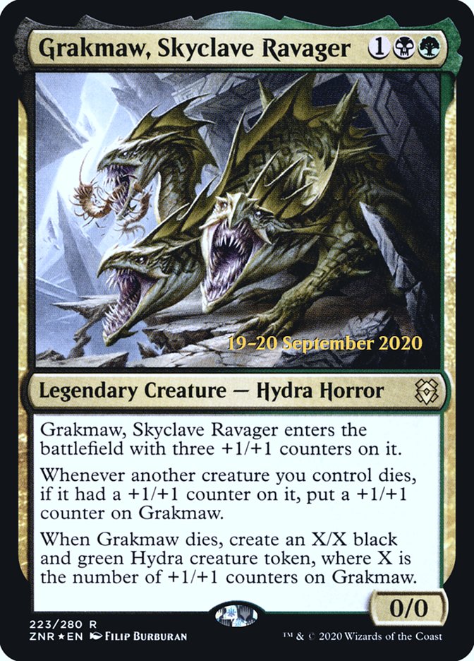 Grakmaw, Skyclave Ravager  [Zendikar Rising Prerelease Promos] | Amazing Games TCG