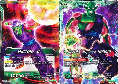 Piccolo Jr. // Piccolo Jr., Evil Reborn (SD4-01) [Oversized Cards] | Amazing Games TCG