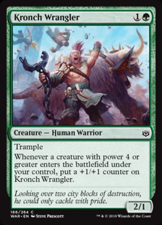 Kronch Wrangler [War of the Spark] | Amazing Games TCG