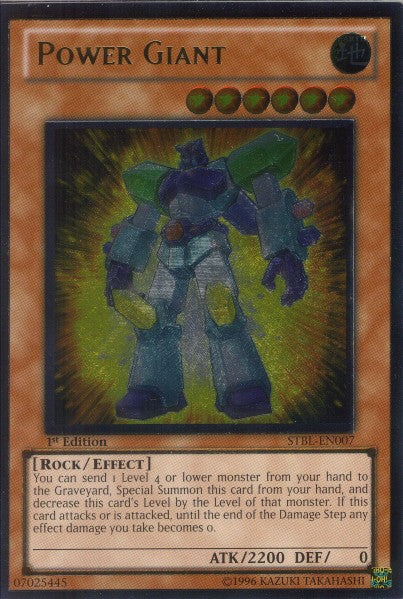 Power Giant [STBL-EN007] Ultimate Rare | Amazing Games TCG