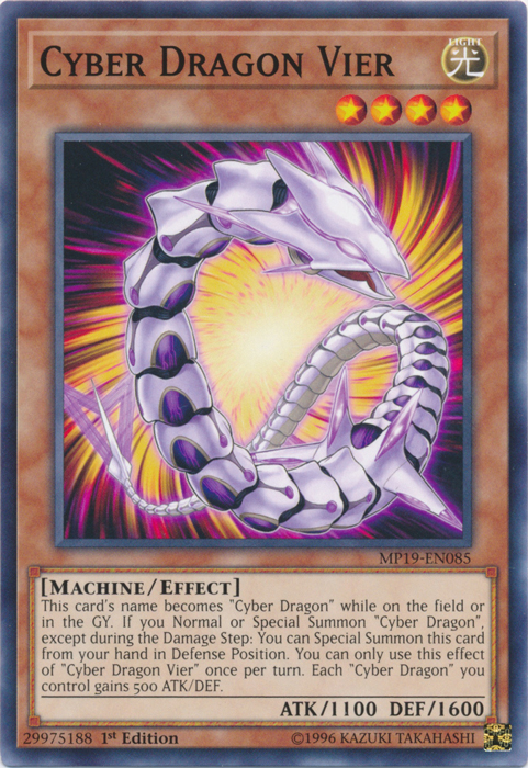 Cyber Dragon Vier [MP19-EN085] Common | Amazing Games TCG