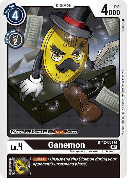 Ganemon [BT12-061] [Across Time] | Amazing Games TCG